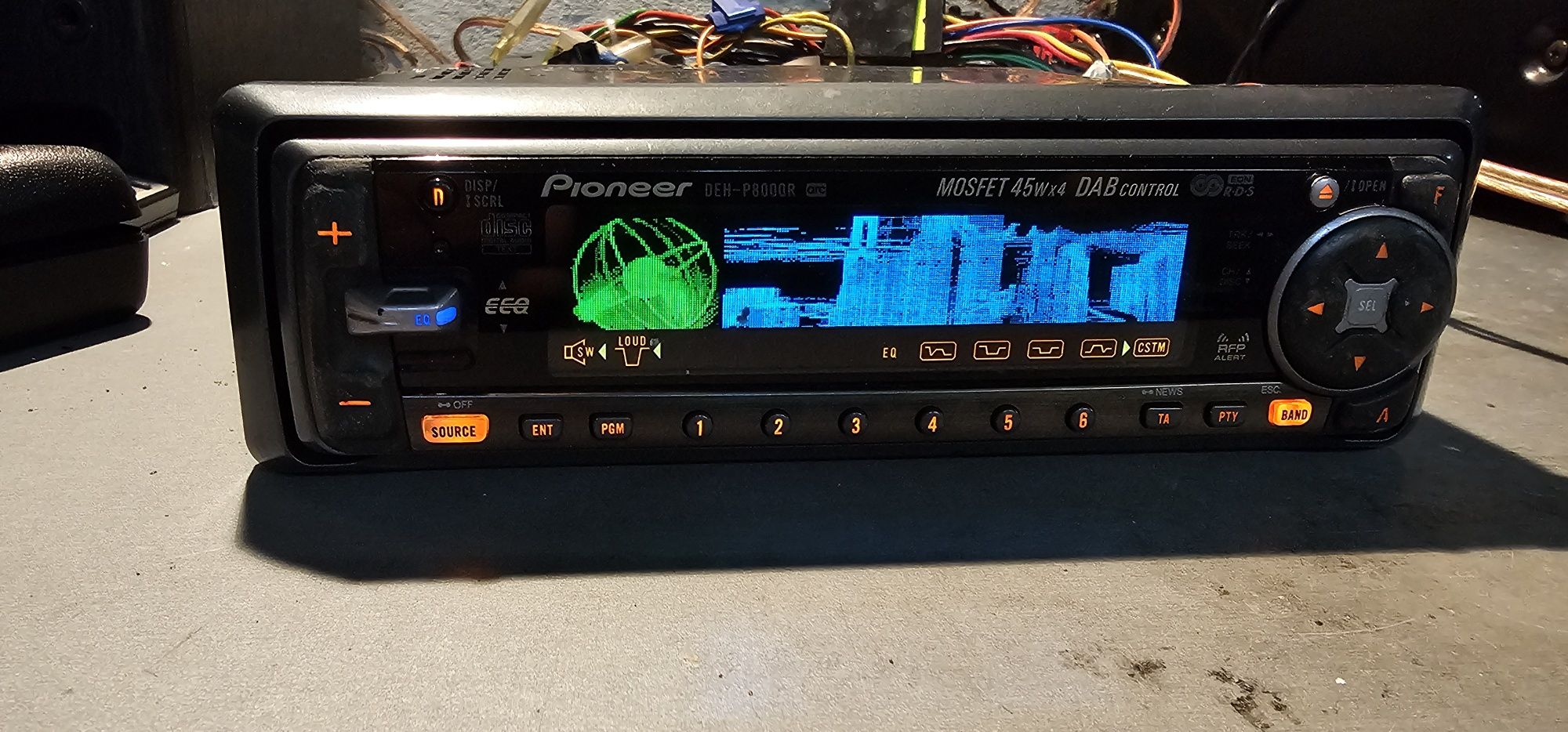 Pioneer deh-p8000r Prawdziwy klasyk+CD-BTB200 Moduł bluetooth pioneer