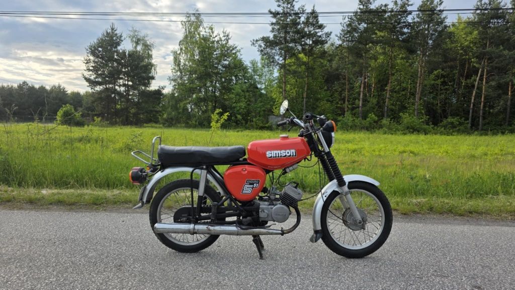 Simson s51 4-biegowy Zarejestrowany Sprawny Krajowy Dostawa ifa s51