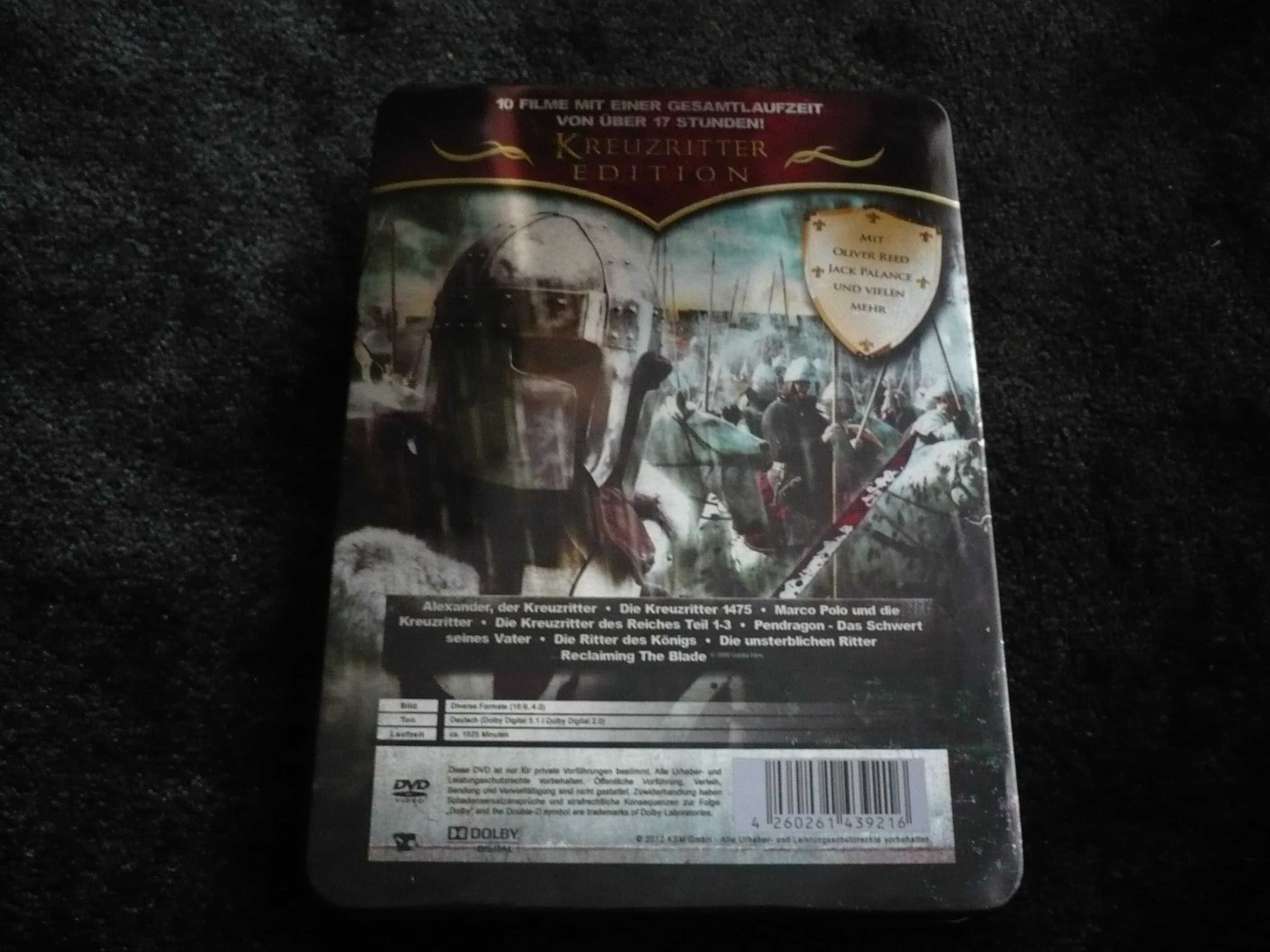 Kreuzritter Edition Metal Box (3 DVD): wersja niemiecka