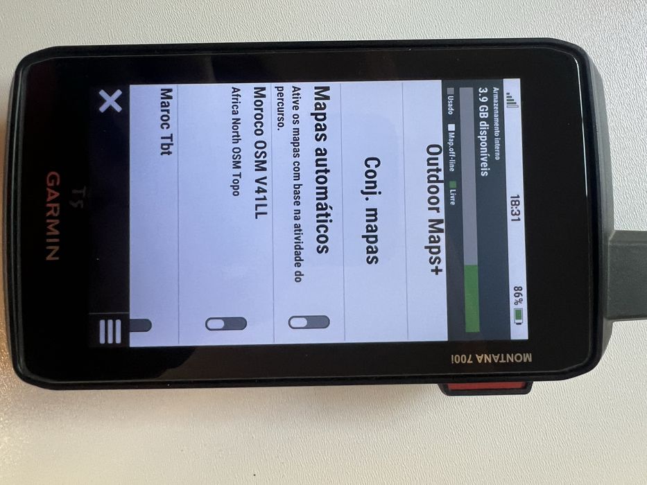 GPS Garmin Montana 700i