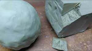 Голуба блакитна глина натуральна