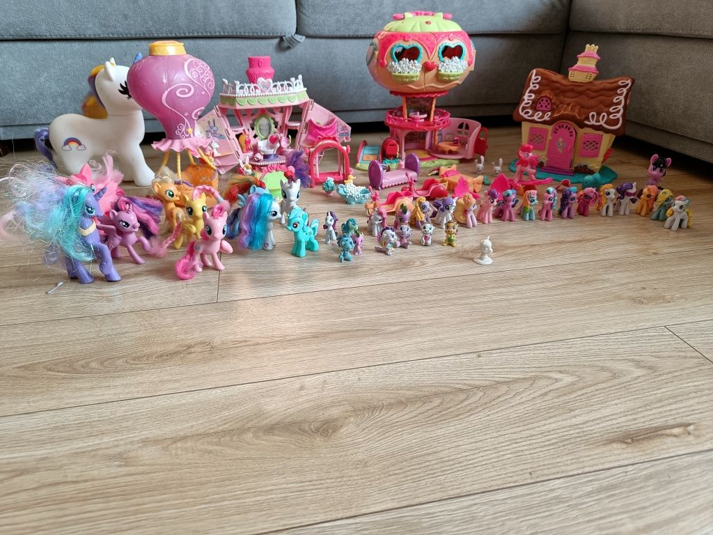 Duży zestaw My Little Pony