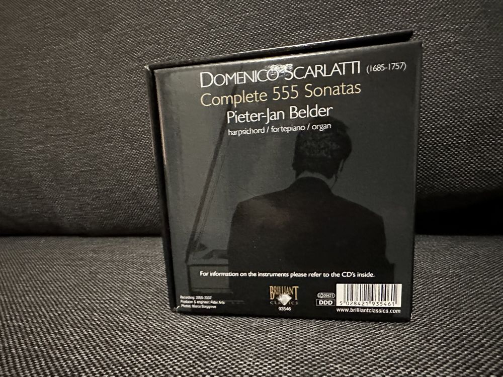 Domenico Scarlatti - Keyboard Sonatas, box 36 cd (Brilliant Classics)