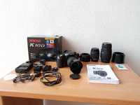 Kit de fotografia – Máquina fotográfica  Reflex Pentax K10D + 2 lentes