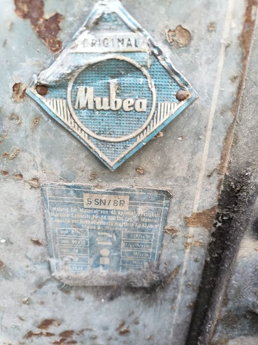 Gilotyna do metalu MUBEA
