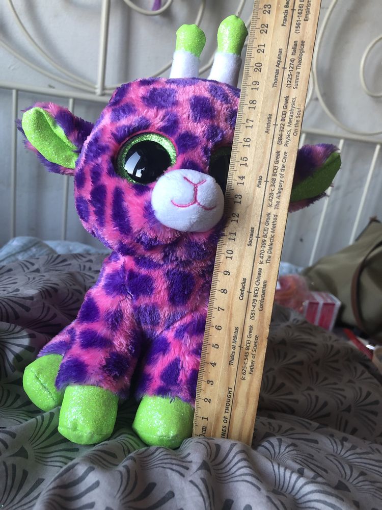 Ty Beanie Boos Gilbert żyrafa 23 cm miś pluszak maskotka jellycat nici