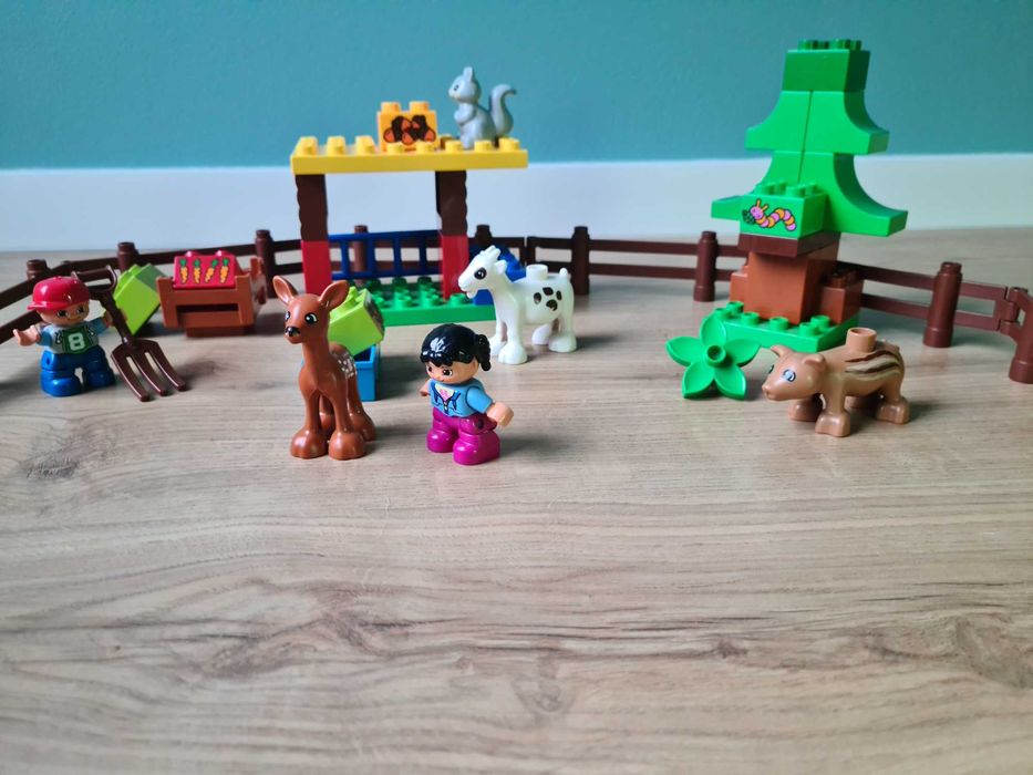 Lego Duplo leśne zwierzęta 10582, stan bardzo dobry