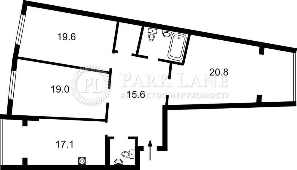 3-к новий ЖК Кардлинал Cardinal  Барбюса Тютюнника 28А Палац Україна