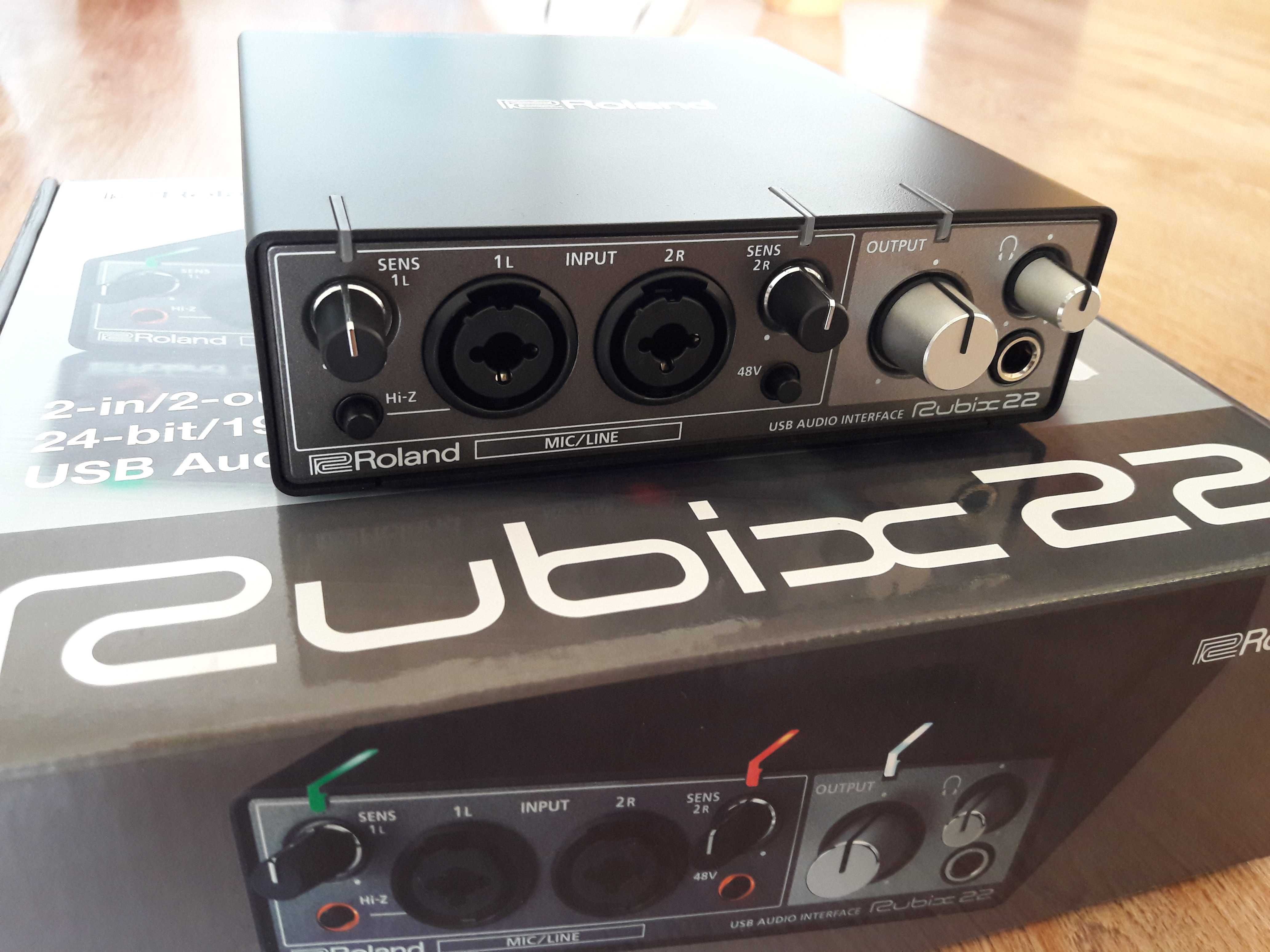 Interface Roland rubix22