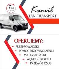 TANI Transport przeprowadzki 7dni Bytom