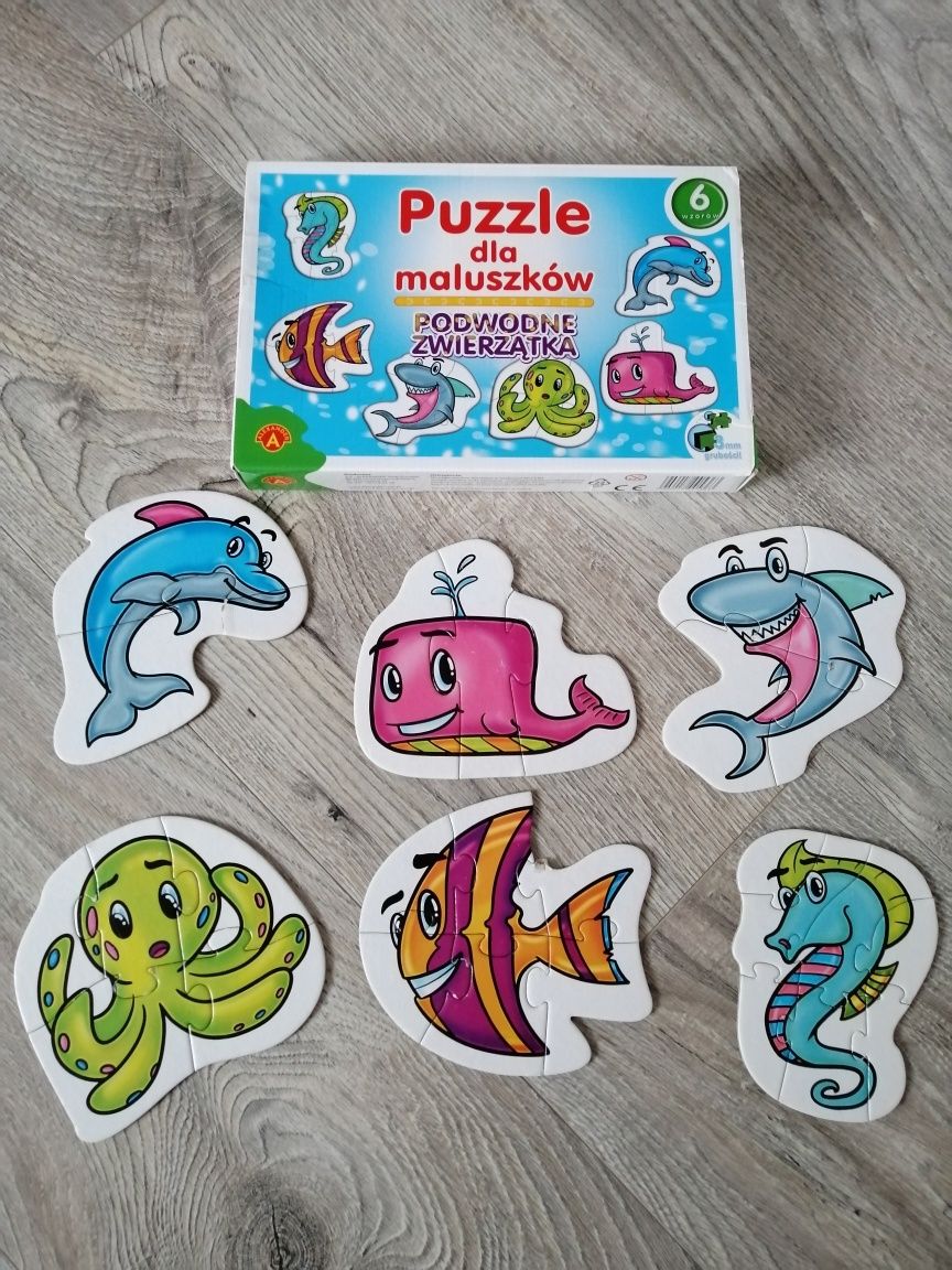 Puzzle dla najmłodszych grube na 3mm