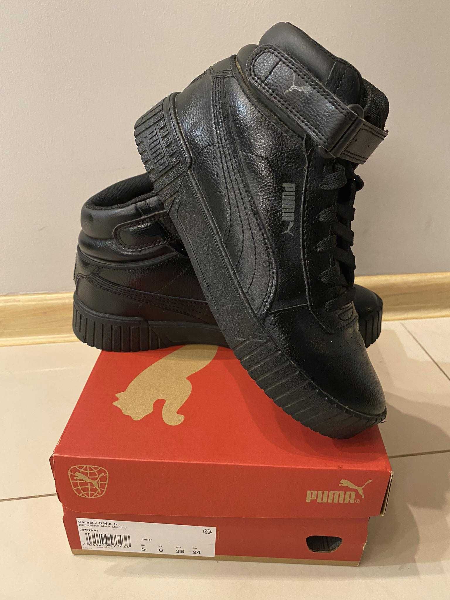 Puma Buty za kostkę 38 - CARINA 2.0 MID Junior - jak nowe