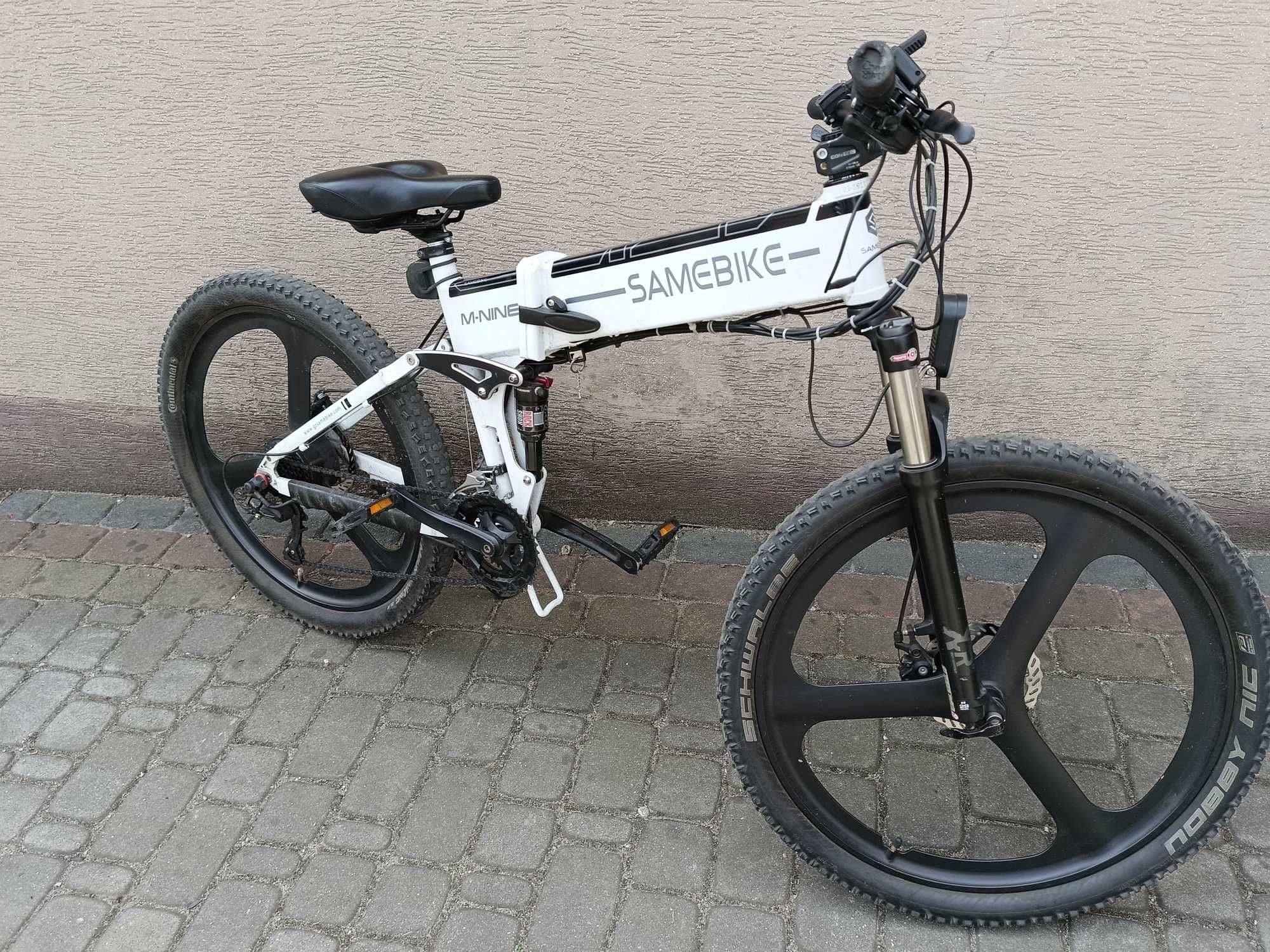 Rower elektryczny SAMEBIKE składana Rama