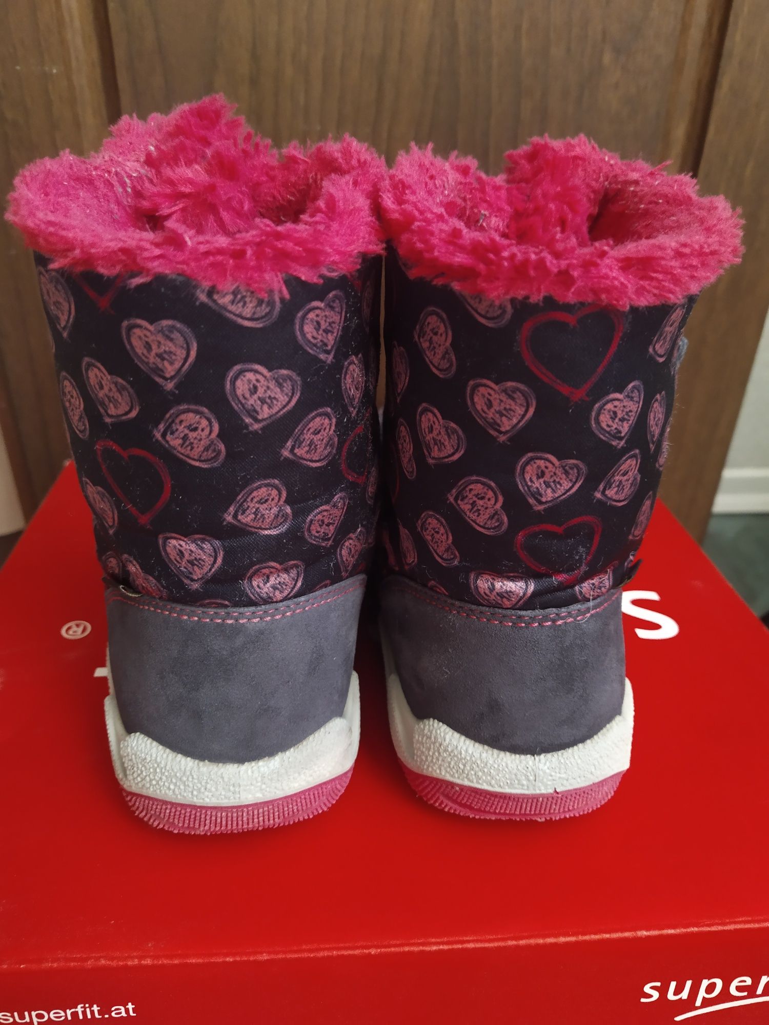 Зимові черевики Superfit для дівчинки