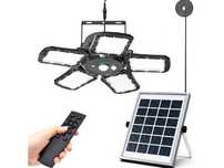 Lampa LED do Garażu Solarna Wisząca z Czujnikiem Ruchu 28cm IP65 Pilot