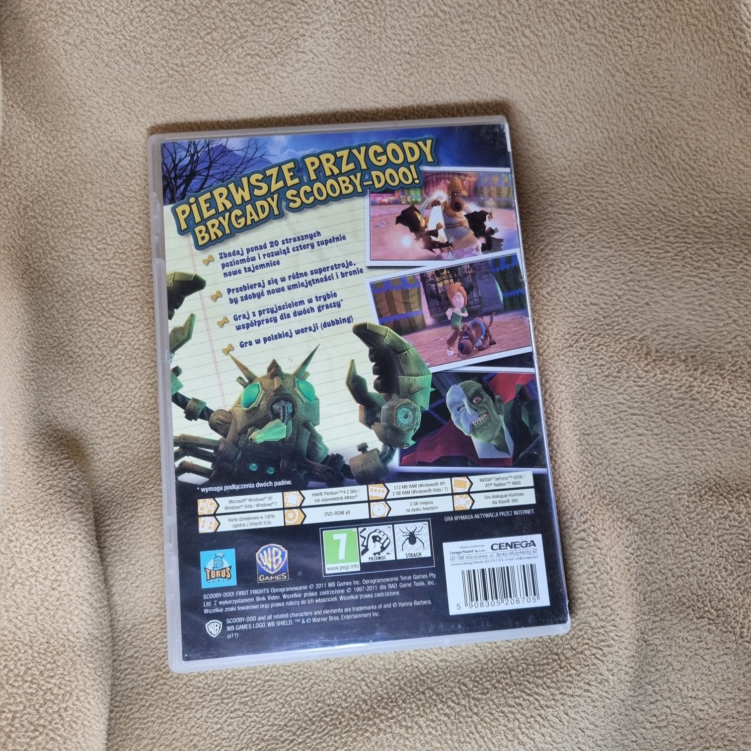 Scooby-Doo Pierwsze Strachy PC Polskie wydanie