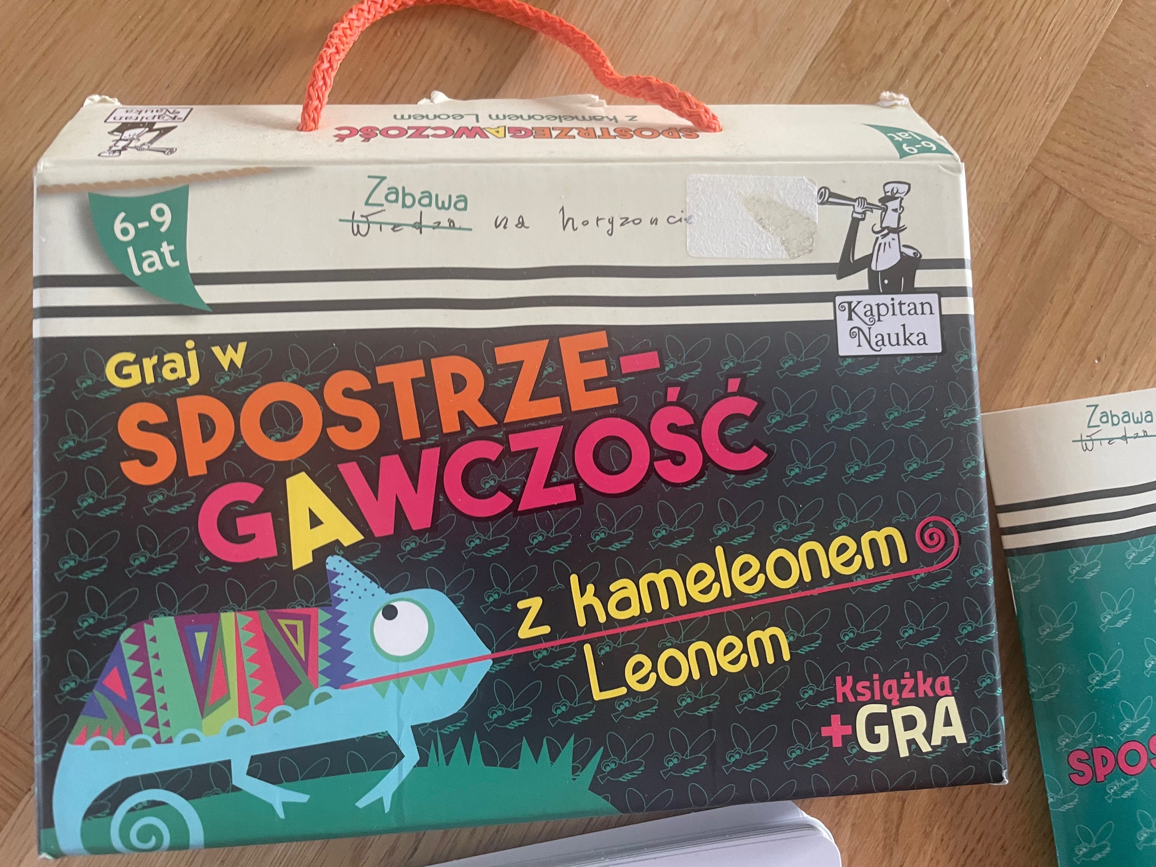 Kapitan Nauka Graj w Spostrzegawczość z Kameleonem Leonem