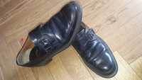 skórzane buty Regal pantofle Regał rękodzieło r. 39