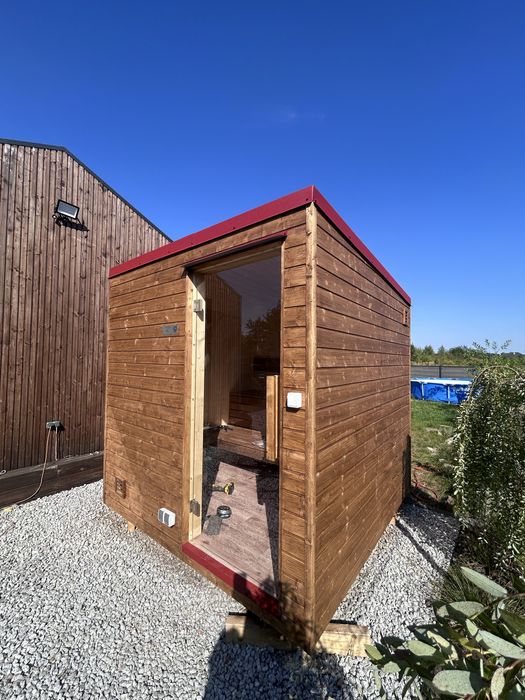 Sauna zewnętrzna  6/8 osobowa 2.40x2.40