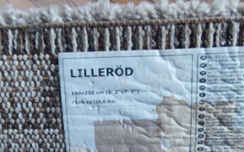 Dywan 160x230 kawa z mlekiem