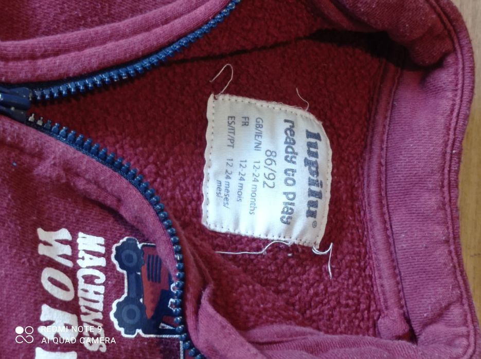 Dres dziecięcy lupilu r. 86/92