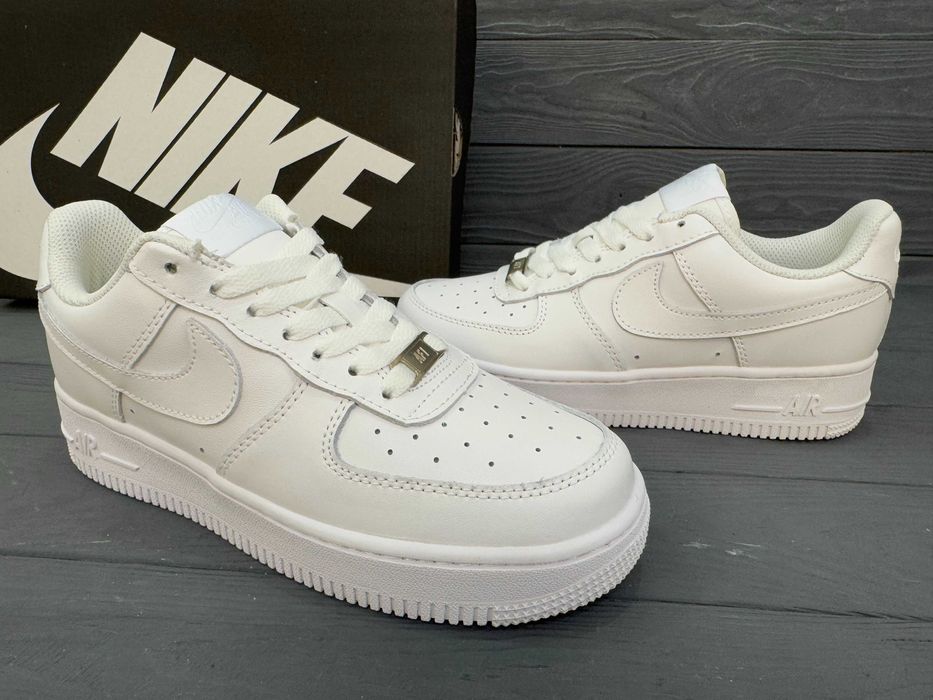 Жіночі кросівки Nike Air Force 1 White Розмір 36-41 Найк Аїр Форс білі