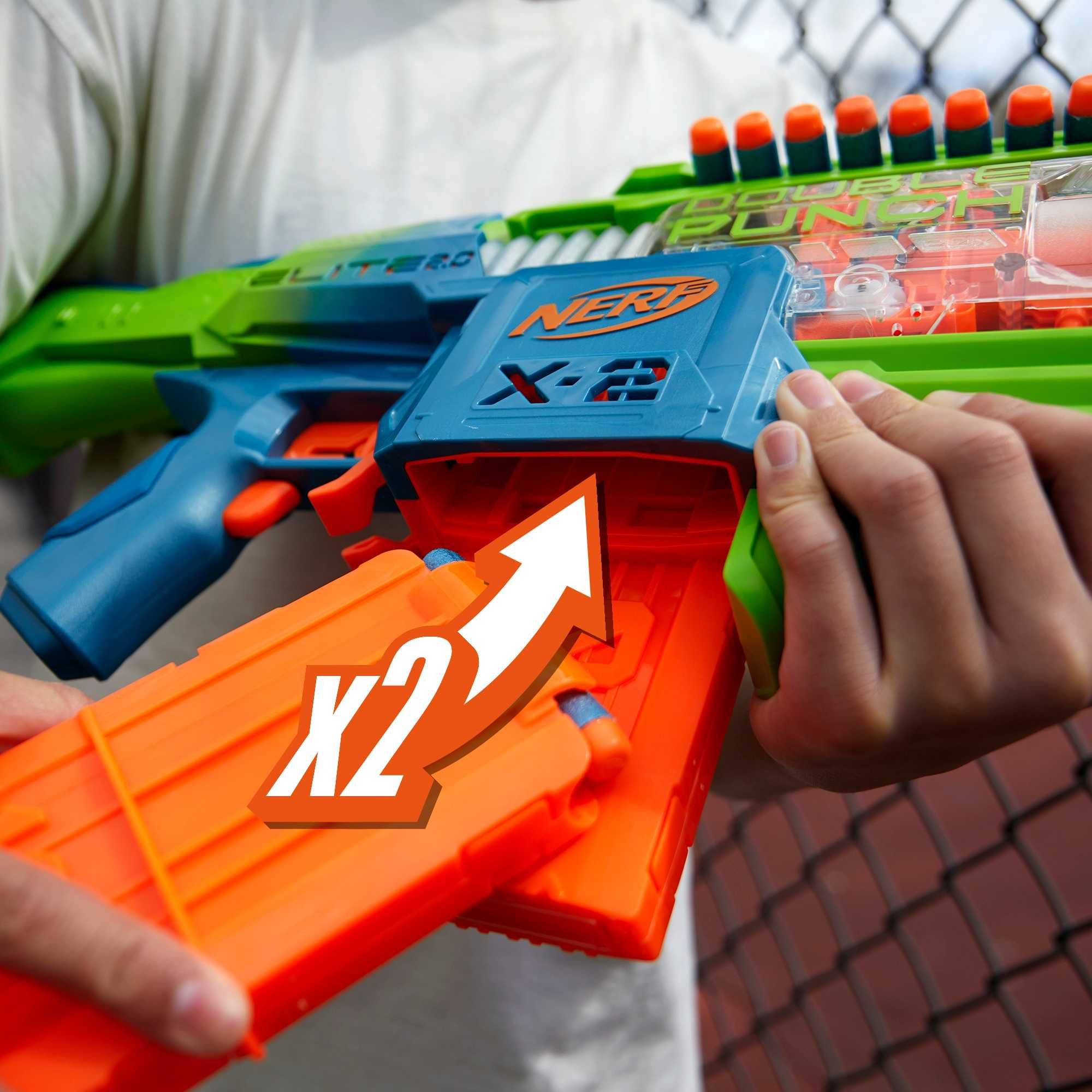 Karabin NERF Elite 2.0 Double Punch