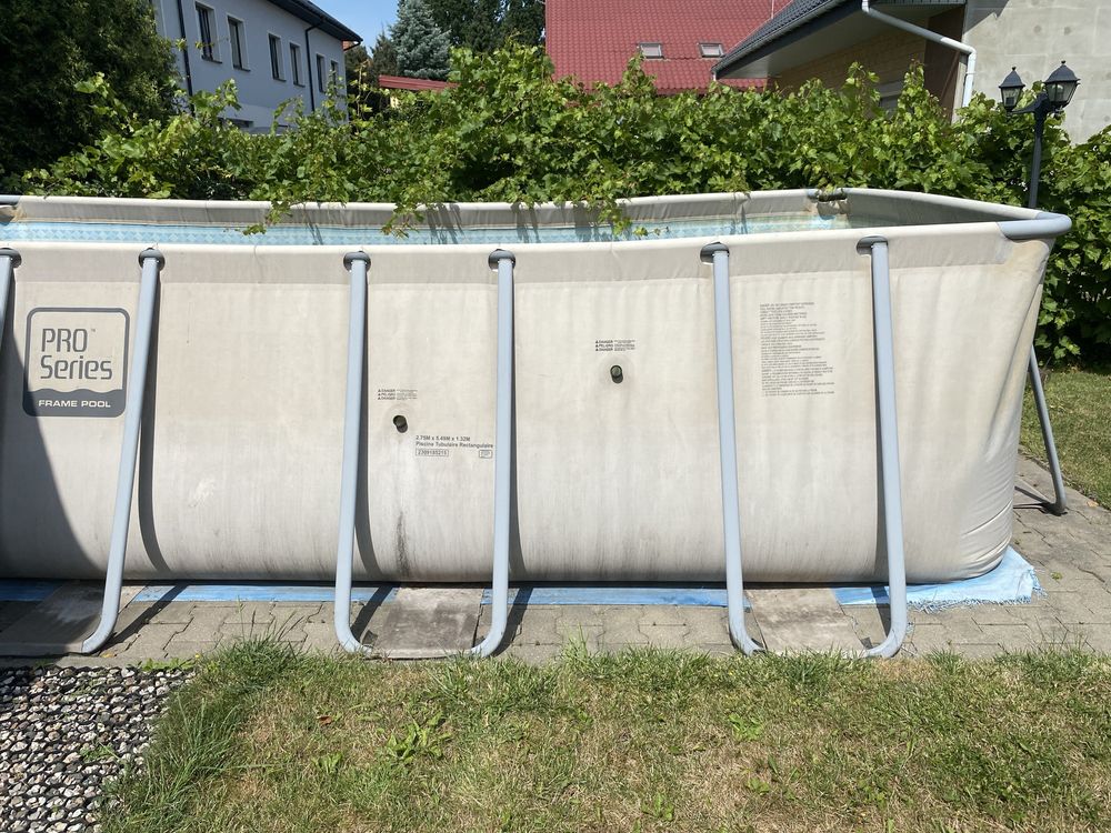 basen 2,75 x 5,49 x 1,32 + kompletna filtracja piaskowa