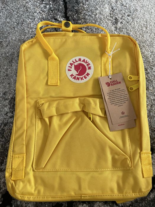 Plecak szkolny Kanken Classic Yellow-Promocja