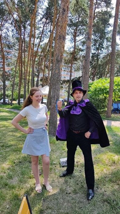 ФОКУСНИК с кроликом. АНИМАТОРЫ на праздник в Харькове