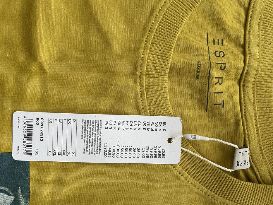 Esprit koszulka t- shirt XL regular nowa z metka