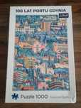 Unikat - Puzzle Trefl 100 lat portu Gdynia, 1000 elementów, 12+