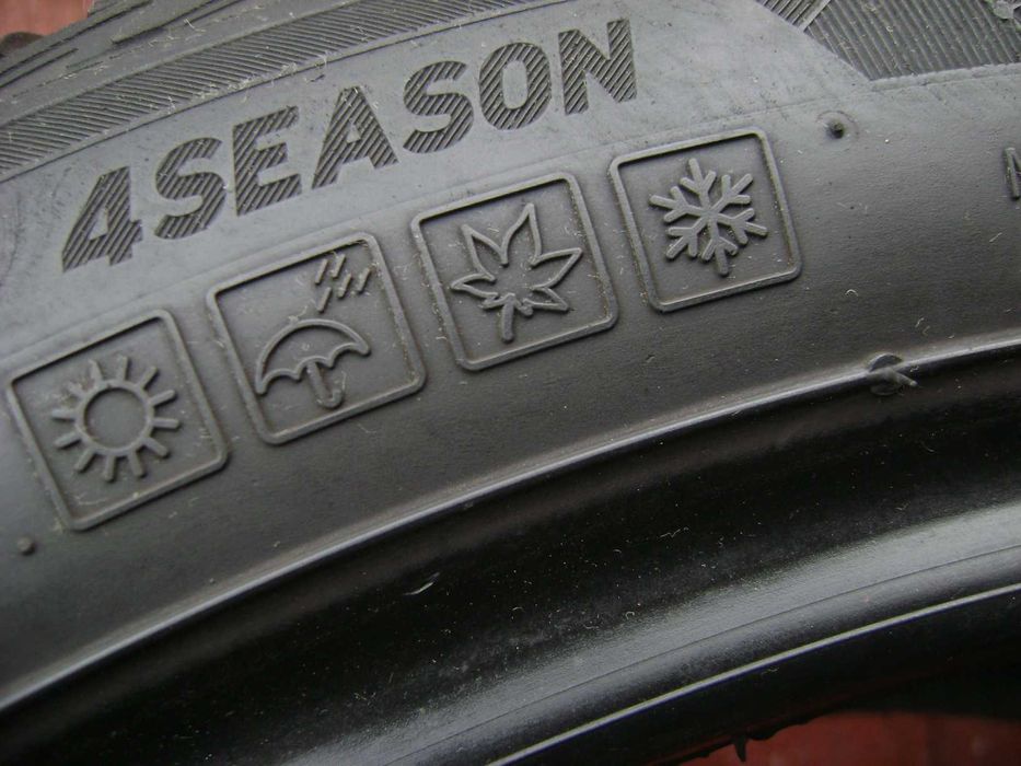 Opony Wielosezonowe-17-parami -duży bieżnik na oponach-7,5mm