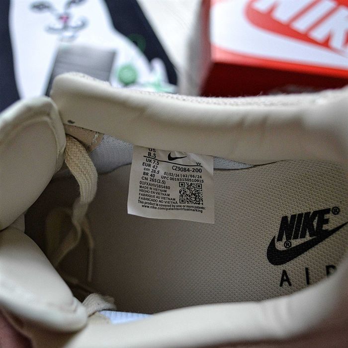 Мужские кроссовки Stussy X Nike Air Force 1 Low 'Fossil Stone' 40-45