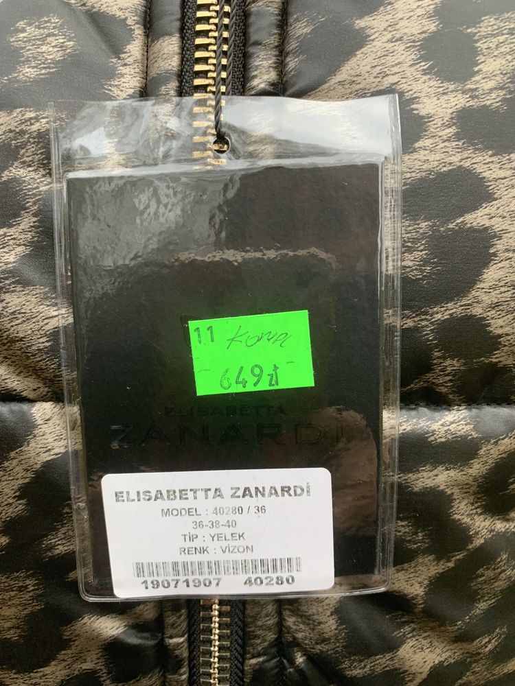 Elisabetta Zanrdi kamizelka , panterka