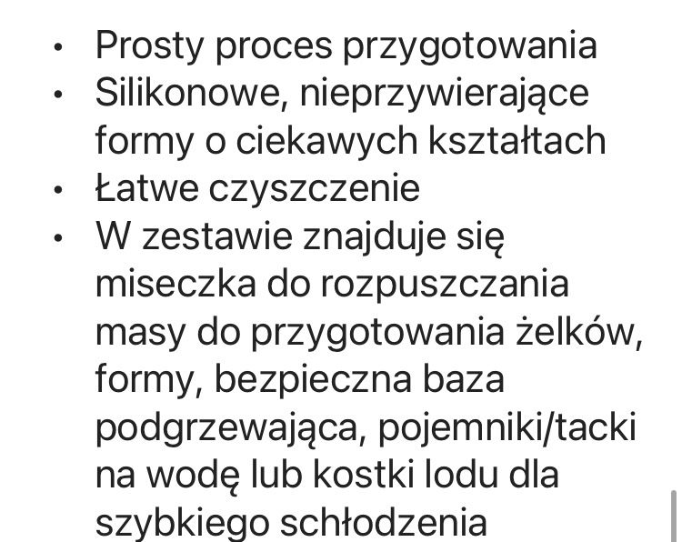 Nowa maszynka do robienia żelków .Nowa z paragonem zakupu