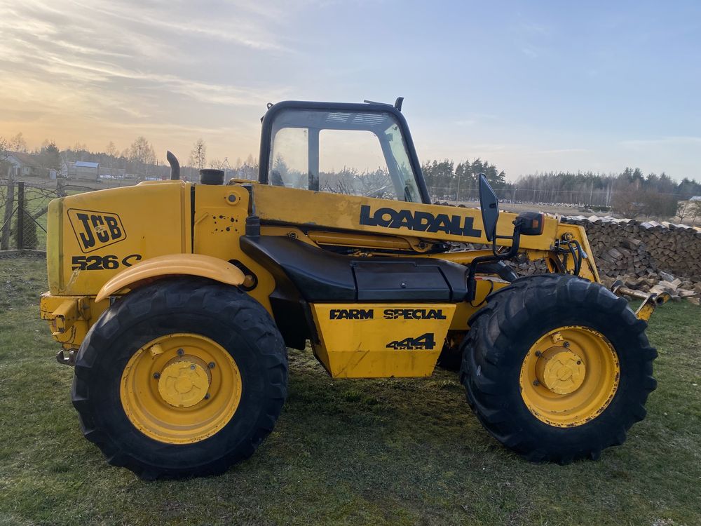 Ładowarka teleskopowa JCB 526 S 4X4 jak Manitou Oryginał Tanio