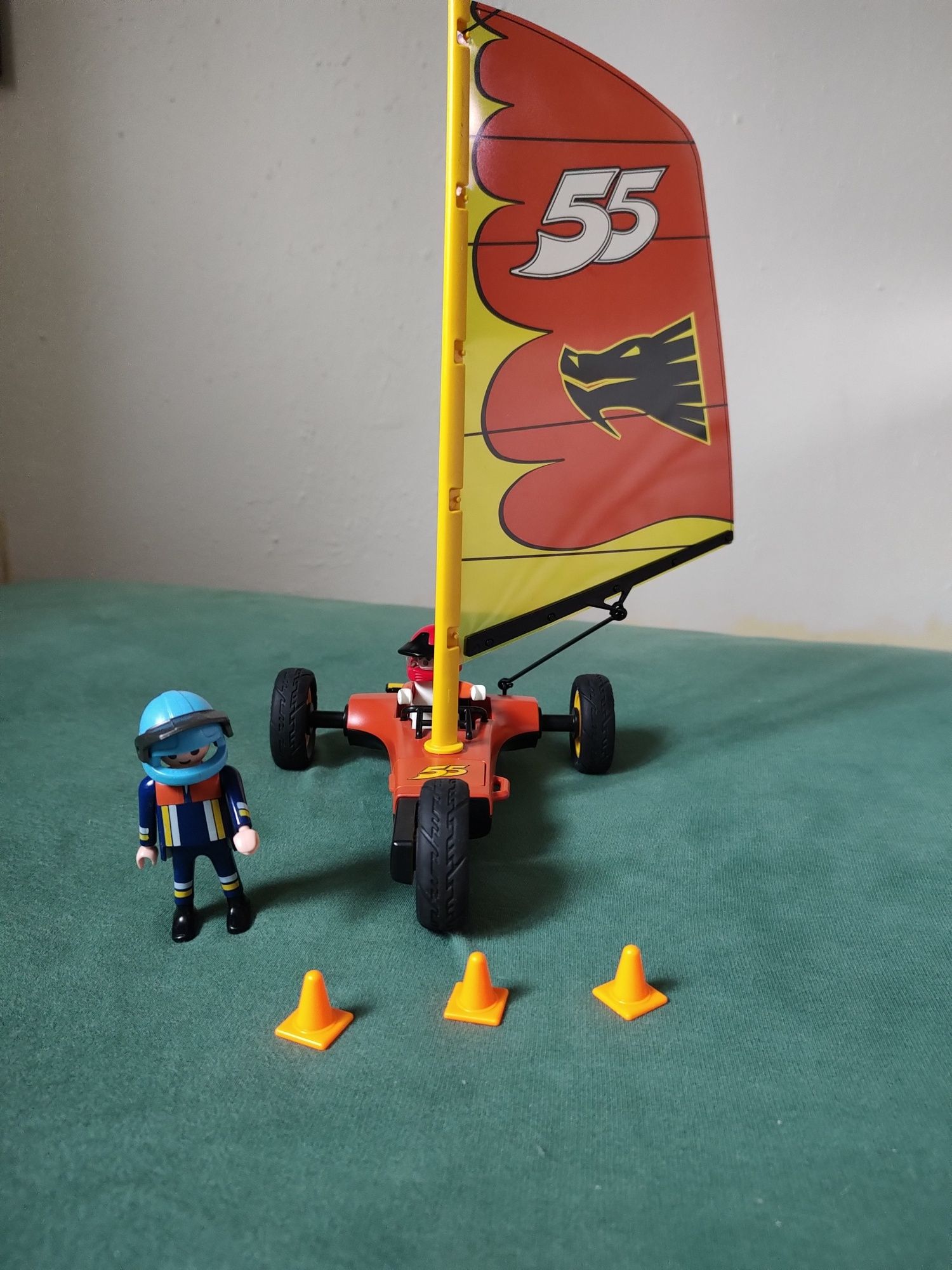 Playmobil żaglowóz