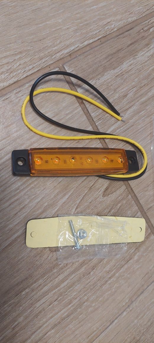 Lampy obrysowe led 6 diodowe 12v/24v Nowe.