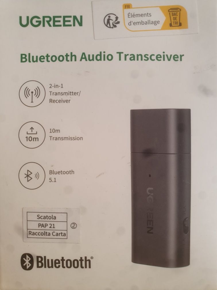 Adapter Bluetooth Ugreen CM523  60300