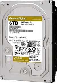 Жорсткий диск HDD WD Gold 6Tb WD6003FRYZ