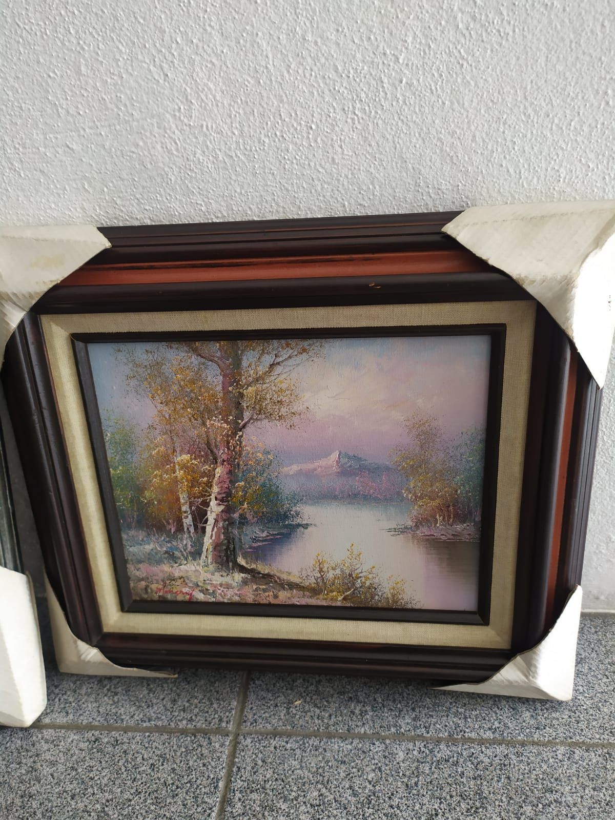 Quadro pintura óleo