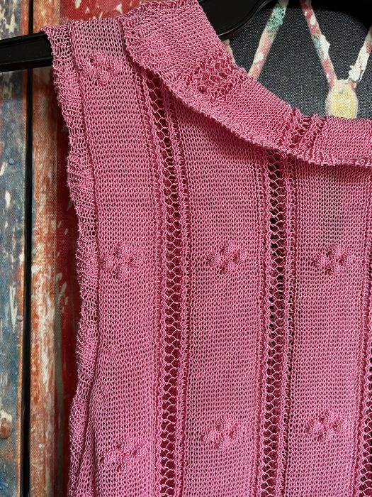 Różowa bawełniana damska kamizelka bez rękawów vest Zara [S]