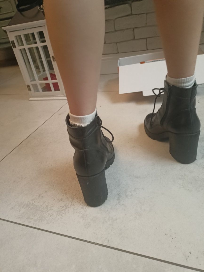 Buty skórzane rozmiar 38