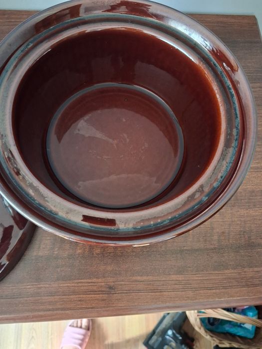 Garnek kamionkowy tower nowy