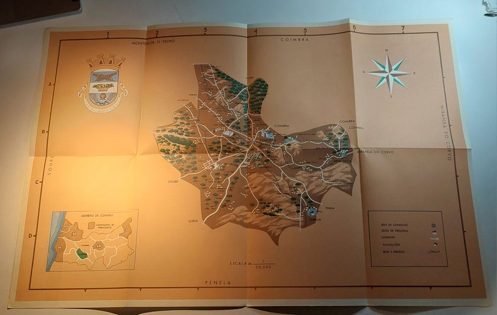 Condeixa-a-Nova - Roteiro ROTEP | Incluí Mapa Desdobrável