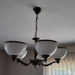 Lampa  mosiężna     .