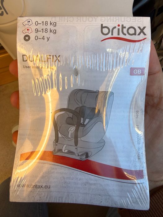 Cadeira Britax Romer dualfix 0-18kg