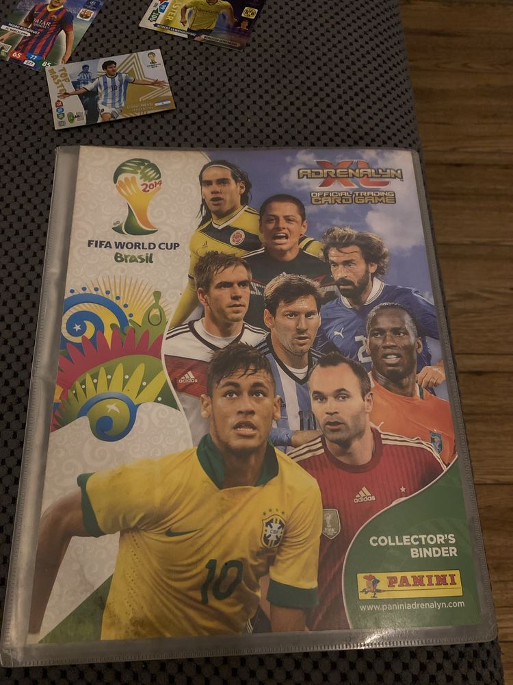 Piłkarski album kolekcjonerski world cup brasil