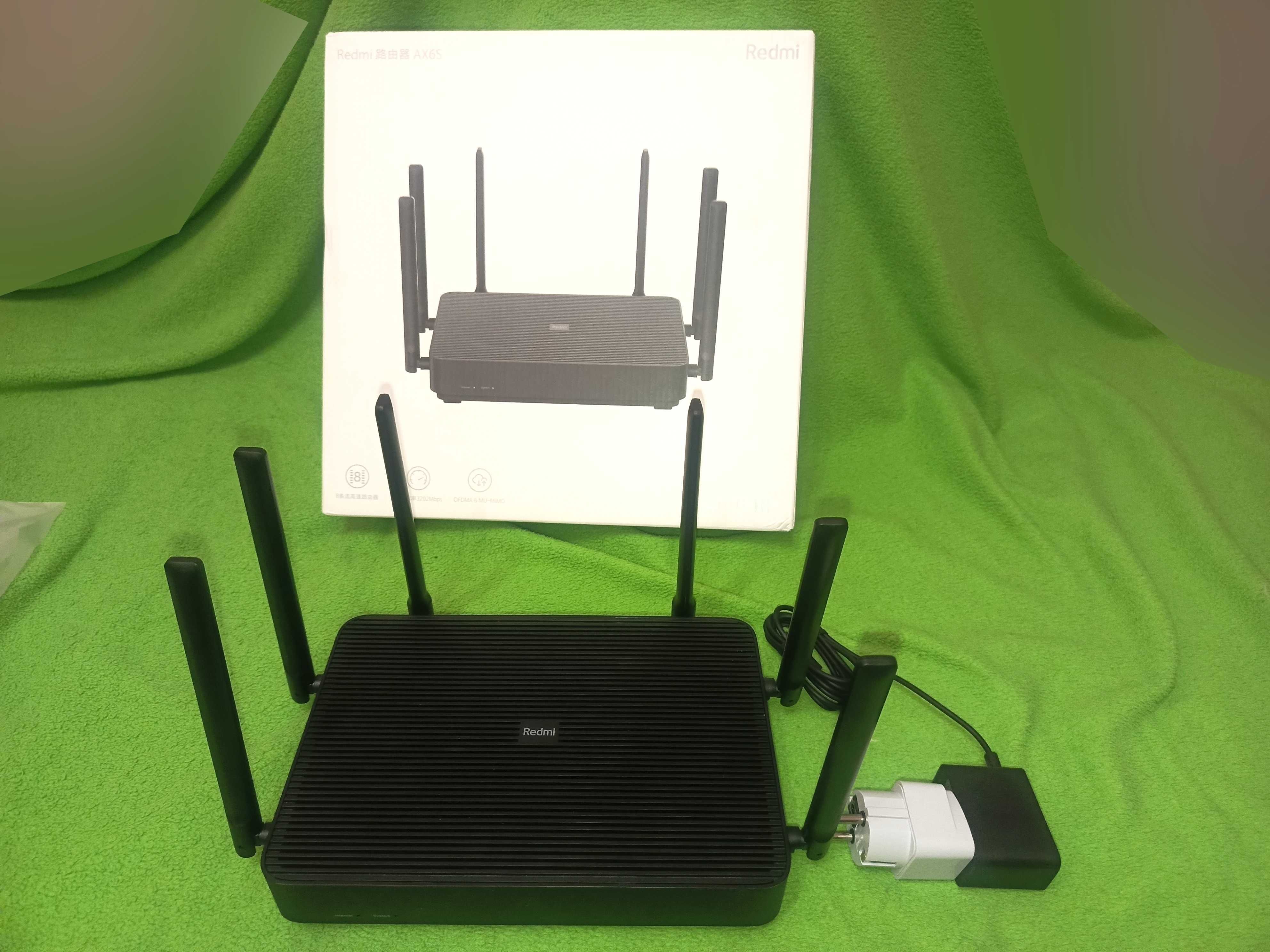 Xiaomi Redmi AX6S/AX3200 з WiFi6 на OpenWRT 160Мгц 4х1Гбіт/с LAN/WAN